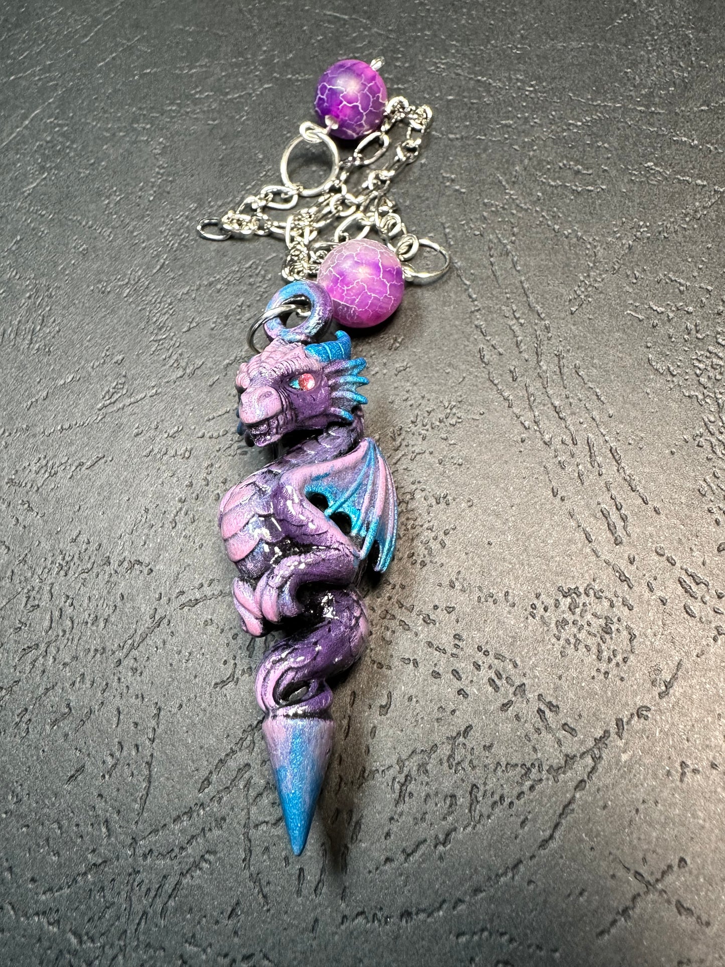 Pendentif Dragon dégradé